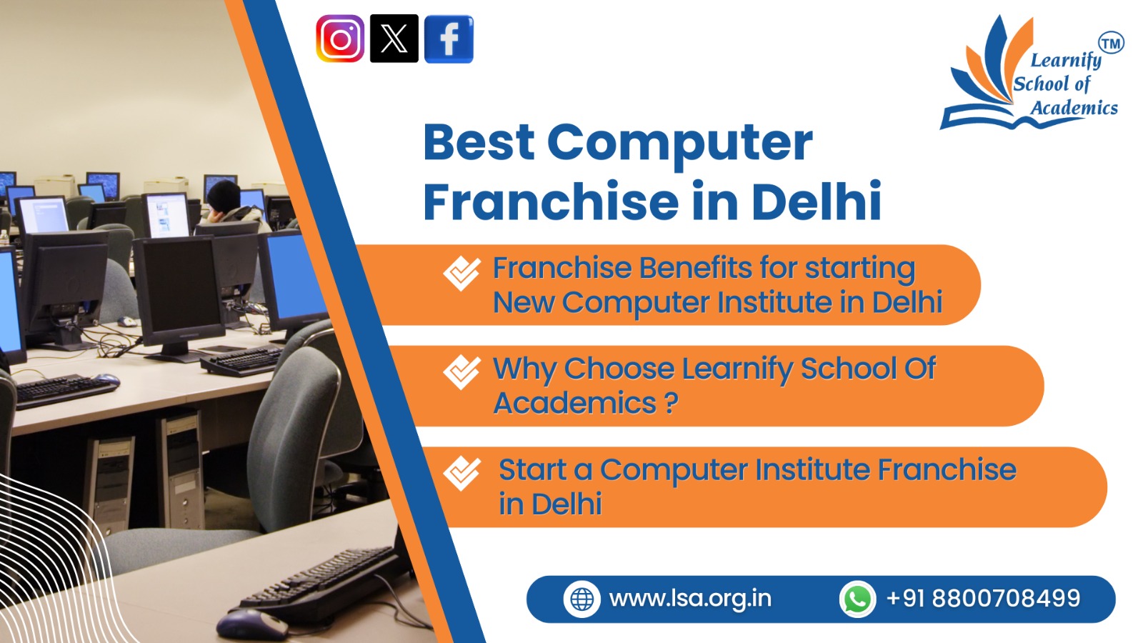 Best Computer Institute Franchise in Delhi